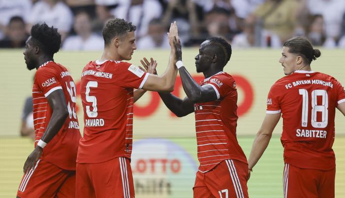Eintracht Frankfurt vs bayern munich sadio mane