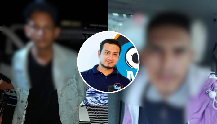 Sospechosos del asesinato del periodista.