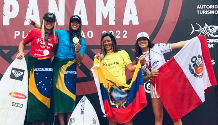 Mimi Barona Juegos Panamericanos de Surf