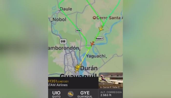 Video. El comunicador publicó un reporte del tráfico aéreo del día del supuesto incidente.