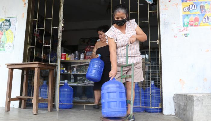 Falta de agua Duran 1