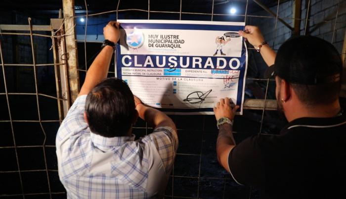 Operativo deja 9 locales clausurados 7