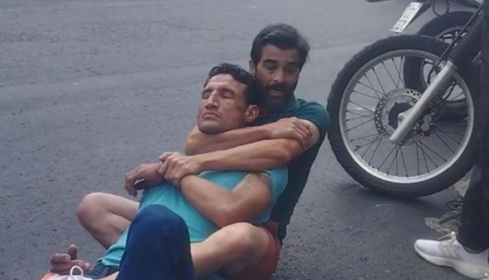 El hecho quedó registrado en video.