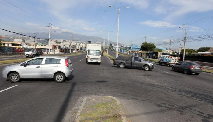 giro en U peligroso