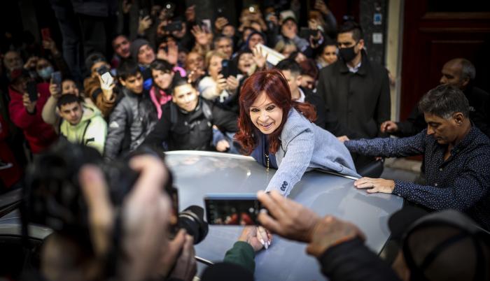 Un hombre fue detenido este jueves en Buenos Aires tras intentar disparar contra la vicepresidenta argentina
