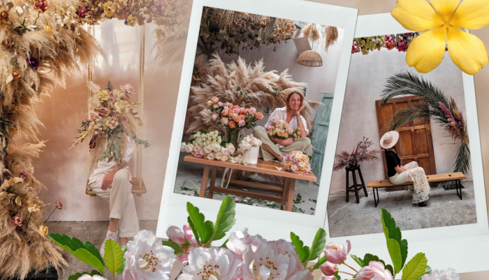 Natalia Landaluce, diseñadora de flores