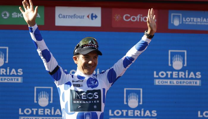 Carapaz líder etapa 19 Vuelta a España