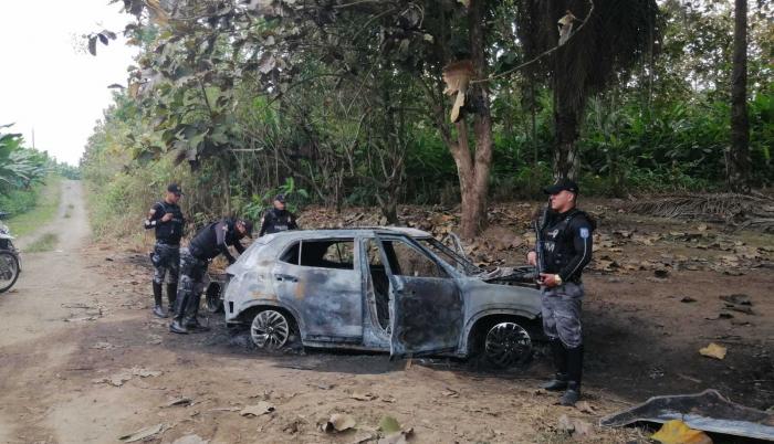 Quevedo_Delincuencia_Carro incinerado