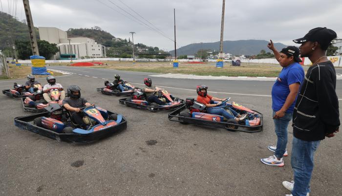 Karting para el estrés