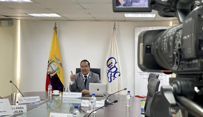 Jornada. Una sesión de los miembros del Consejo de Participación Ciudadana y Control Social (CPCCS).