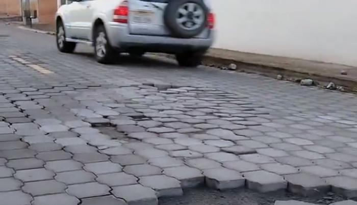 daño calle Tumbaco