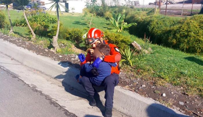 accidente de tránsito con niños