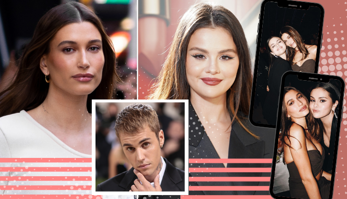 Hailey Bieber y Selena Gomez, cada una en su momento, compartió su amor con Justin Bieber.