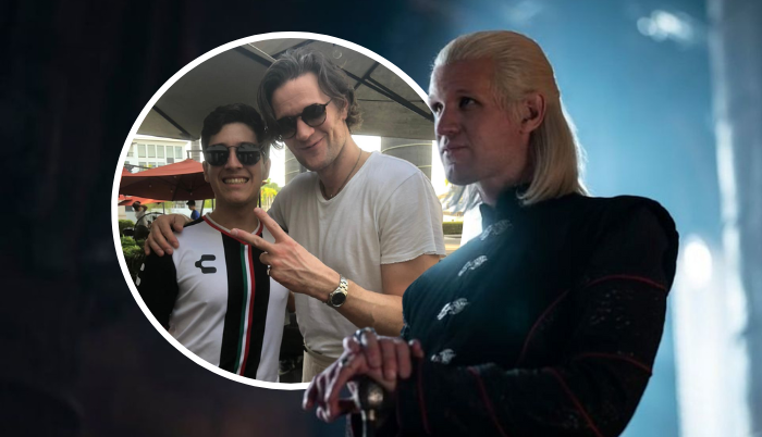 Matt Smith, actor británico, en Ecuador.