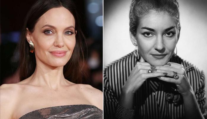 Angelina Jolie y María Callas
