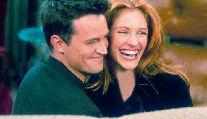 Matthew Perry y Julia Roberts