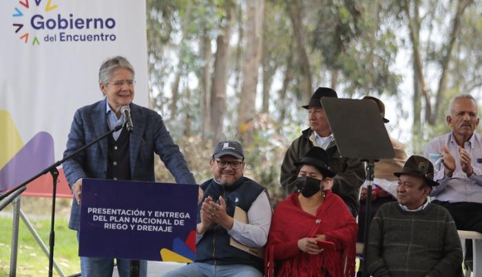 Guillermo Lasso y plan de riego