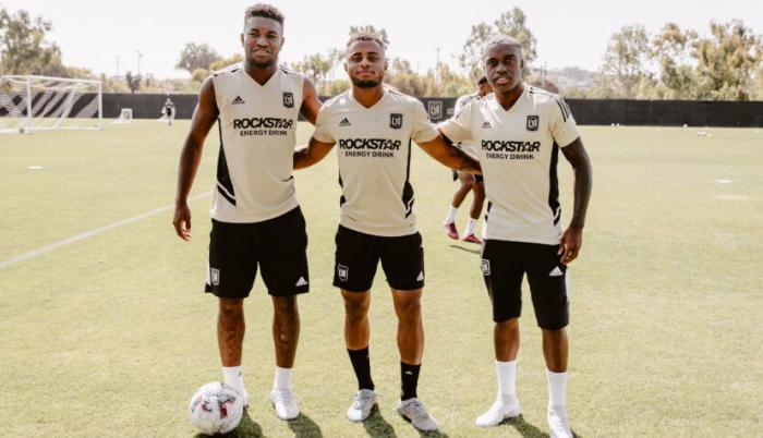 Diego Palacios, José Cifuentes y Jhegson Méndez MLS