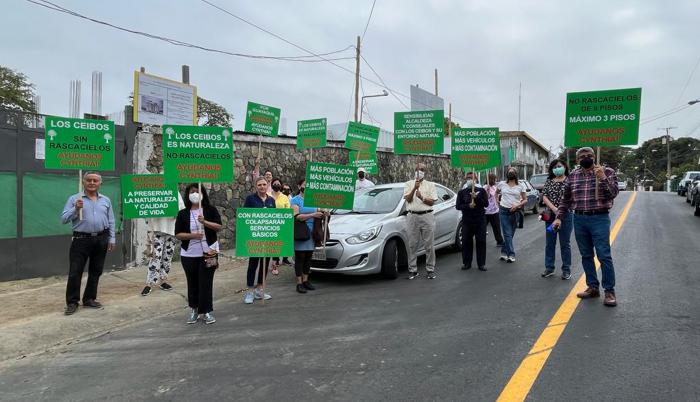Ceibos protesta
