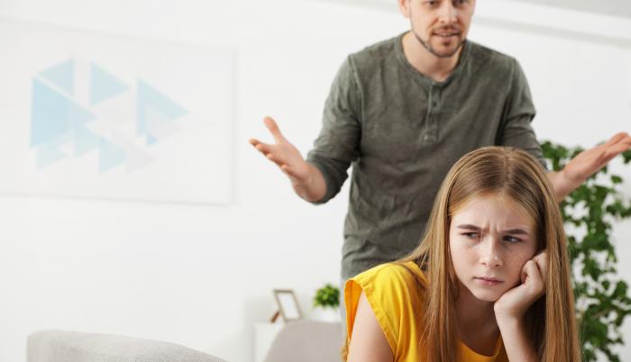 Father,Scolding,His,Te (9330642)