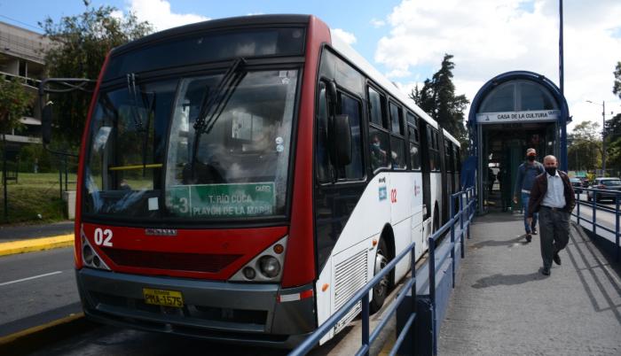 cierre de paradas Ecovía