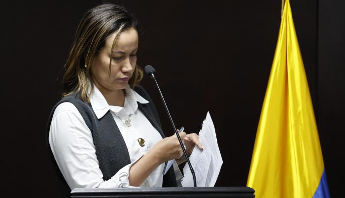Carolina Corcho, ministra de salud en Colombia