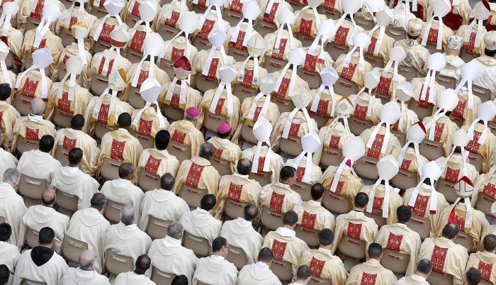 ceremonia religiosa en la Plaza de San Pedro
