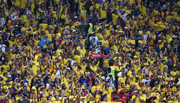 Hinchas de Ecuador