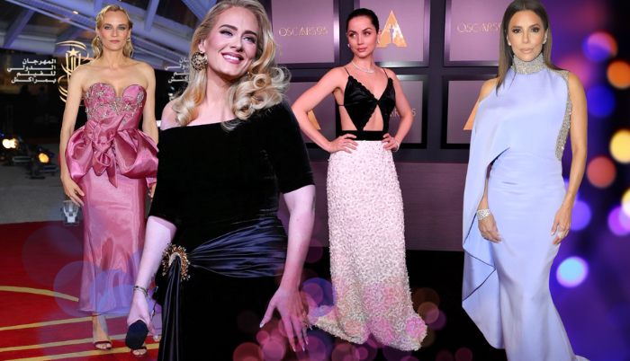 Las famosas derrochan elegancia