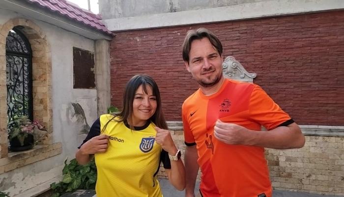 ECUADOR-PAÍSES BAJOS-PAREJA-ESPOSOS