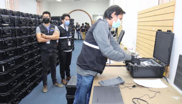 Detalle. La entidad informó que las autoridades verifican que los equipos estén óptimos para su uso en febrero próximo.