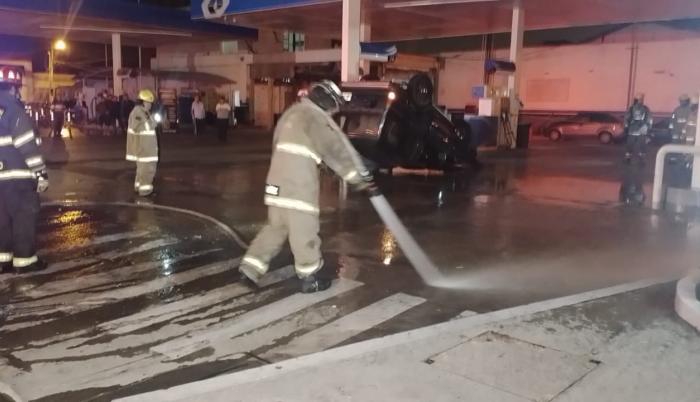accidente gasolinera