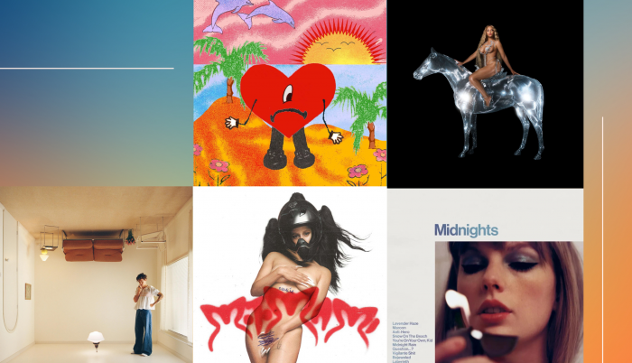 Los mejores cinco discos del 2022