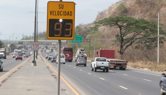 Radares en la vía
