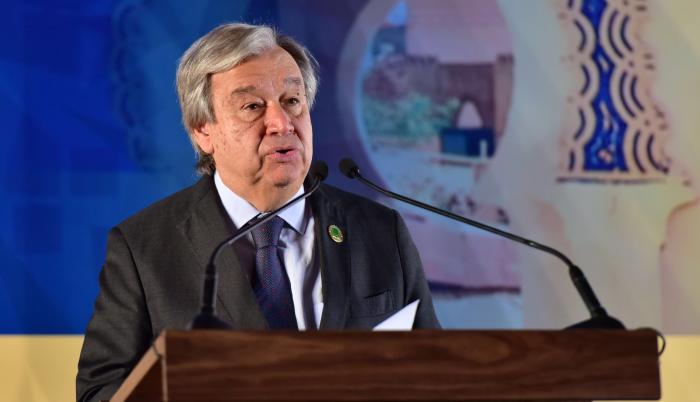 Fotografía de archivo del secretario general de la ONU, António Guterres.