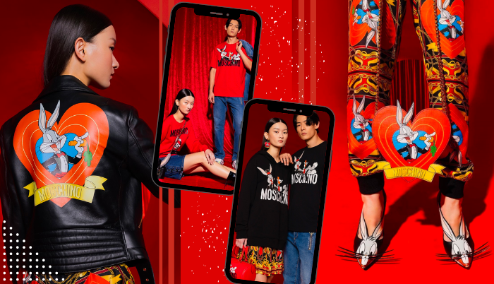 La firma Moschino pone a la venta variedad de prendas con el estampado de conejo