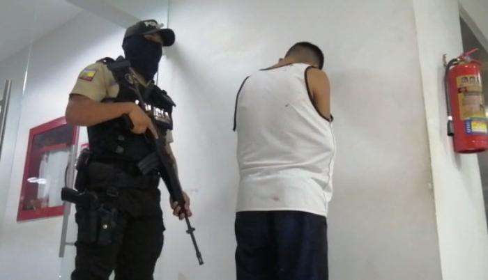 La Policía logró capturar al menor de edad.