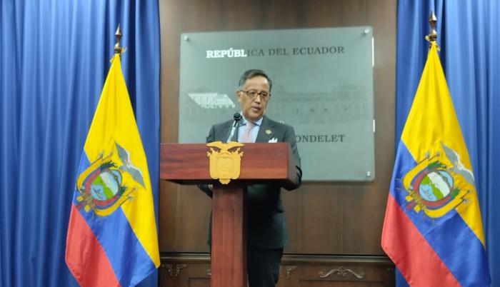 Diego Ordóñez, secretario de Seguridad.