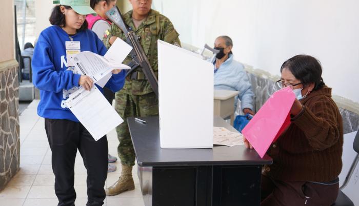 Elecciones- votación- cne