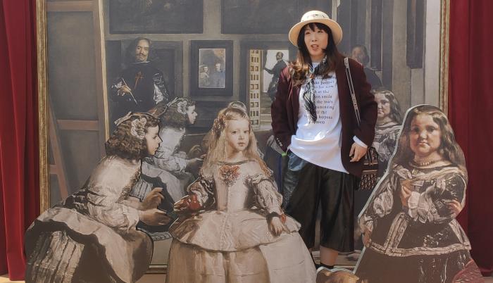 Las meninas' de Velázquez toman vida en pleno corazón de la ciudad de  Shanghái