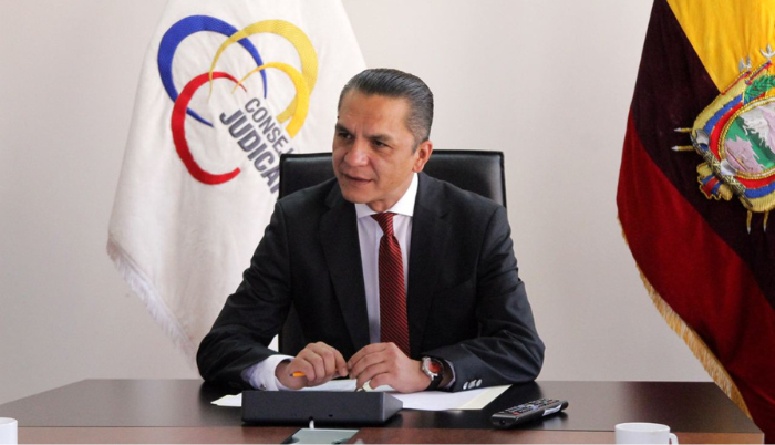 El presidente del Consejo de la Judicatura, Wilman Terán.