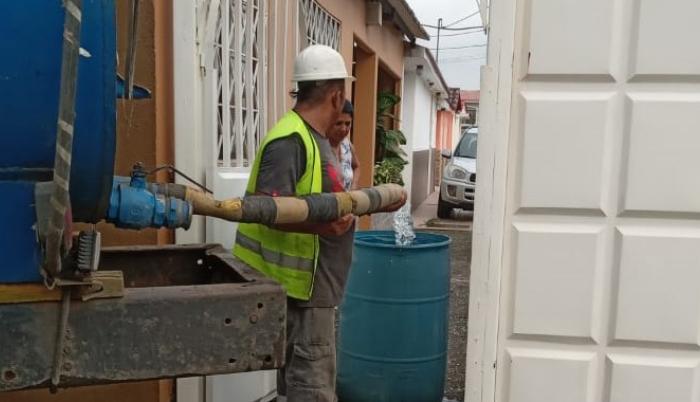 Corte de agua