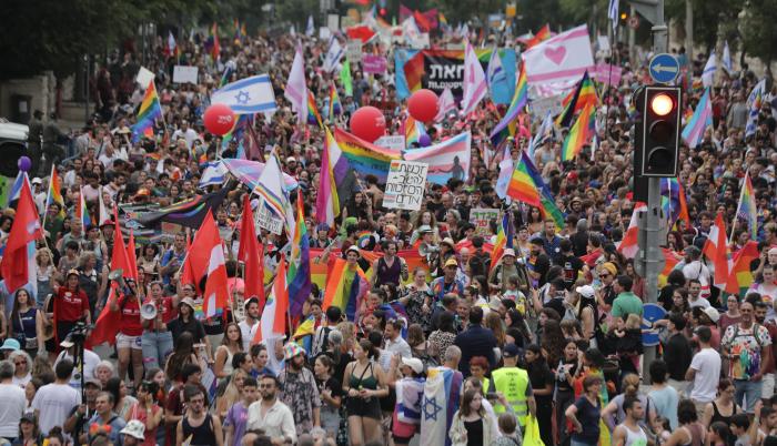 Gran Despliegue Policial Tras Marcha Del Orgullo Lgtbi En Jerusalén 1053