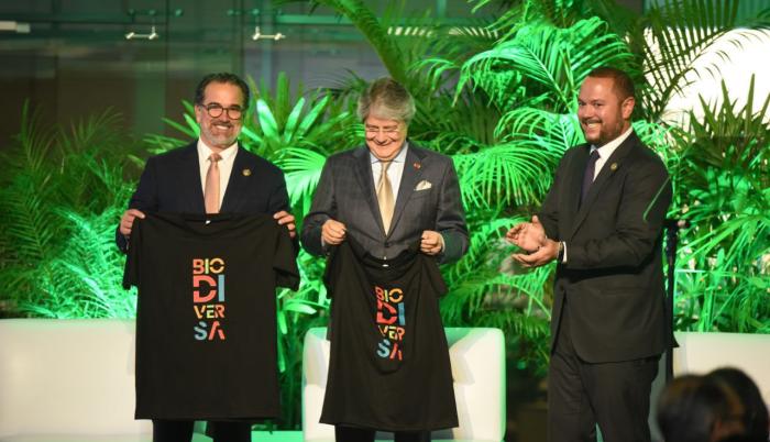 GUILLERMO LASSO UNASUR BIODIVERSA