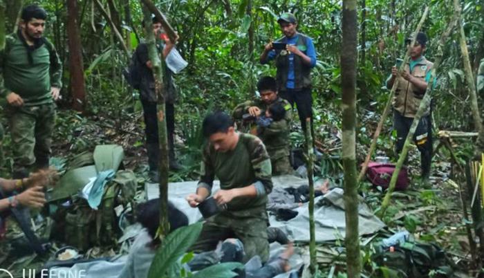 Así lograron sobrevivir los niños rescatados en la selva colombiana