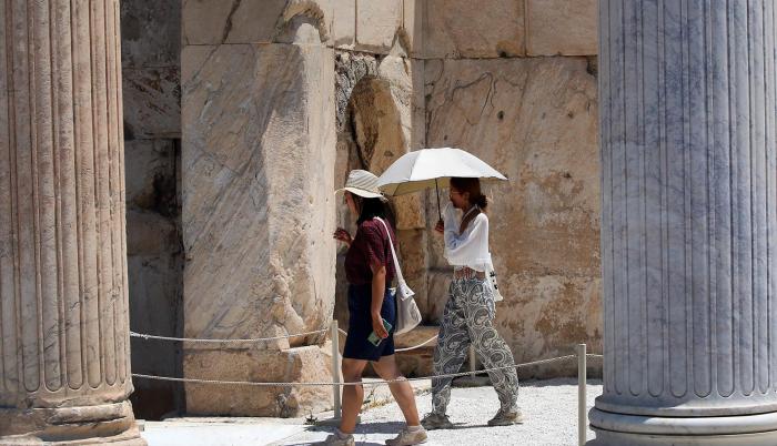 Ola de calor en Grecia