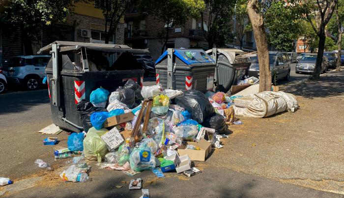 Basura en Roma