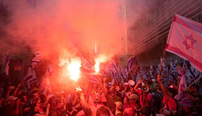 Marcha de protesta ne Israel