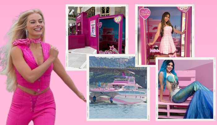 Hoy decoración completa de Barbie para cumpleaños de niña. En 2023
