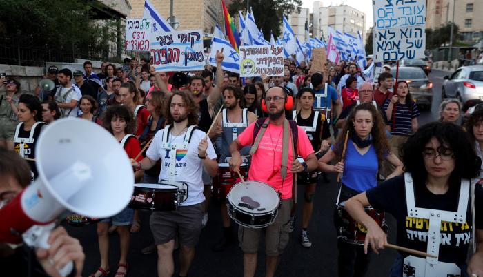 Israel protestas